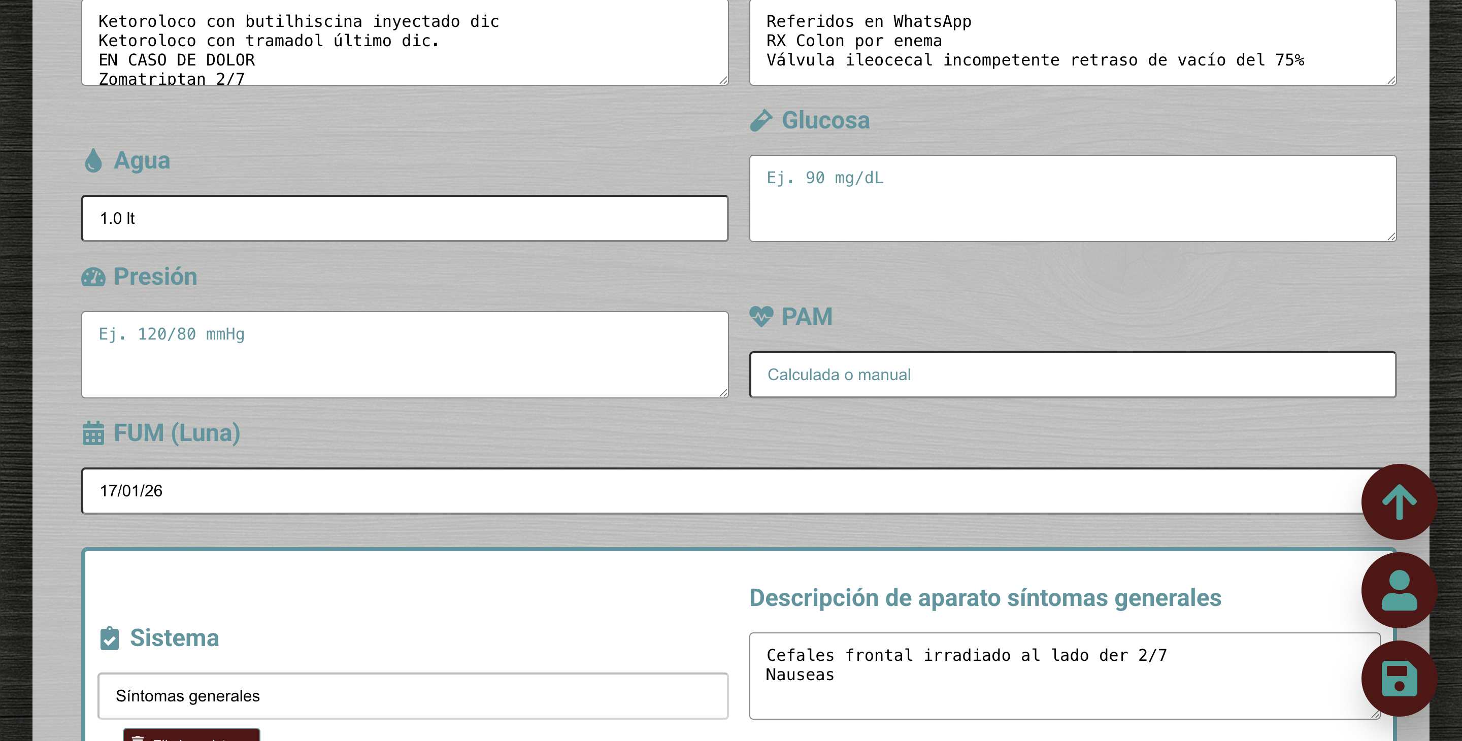 Edición de consultas